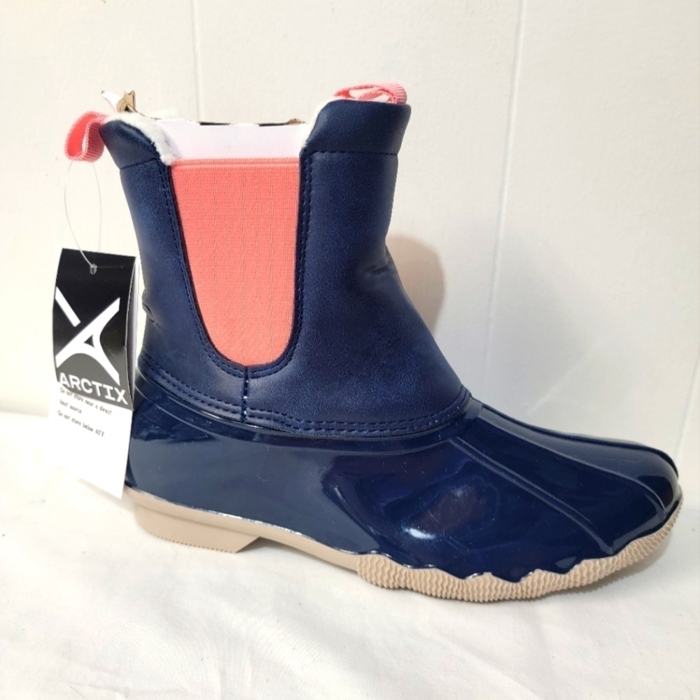 Arctix McKenzie Women’s Duck Boots Winter Snow Rain Size 5 Blue Night